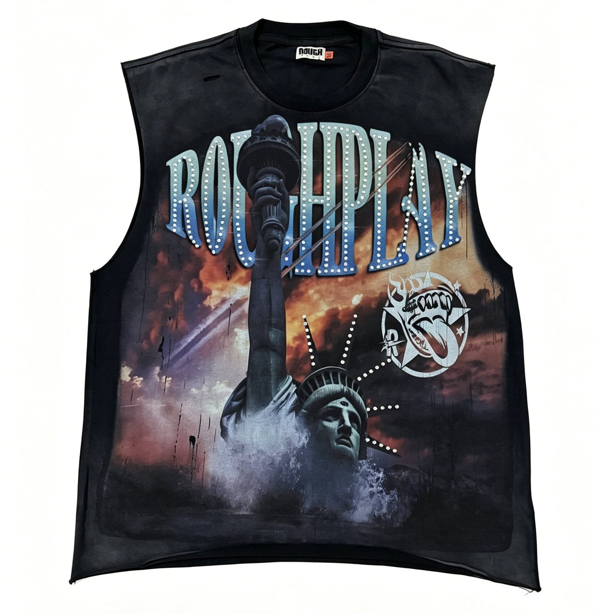 Rough Play Champion Graphic Sleeveless T-Shirt ¡ª hero