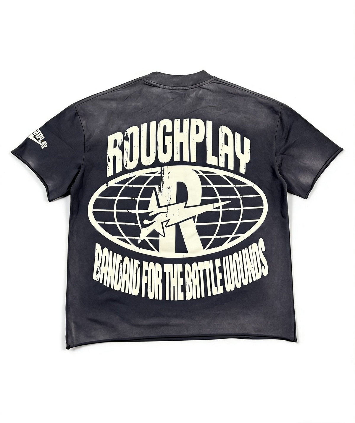 Rough Play Washed Front & Back Graphic T-Shirt ¡ª back