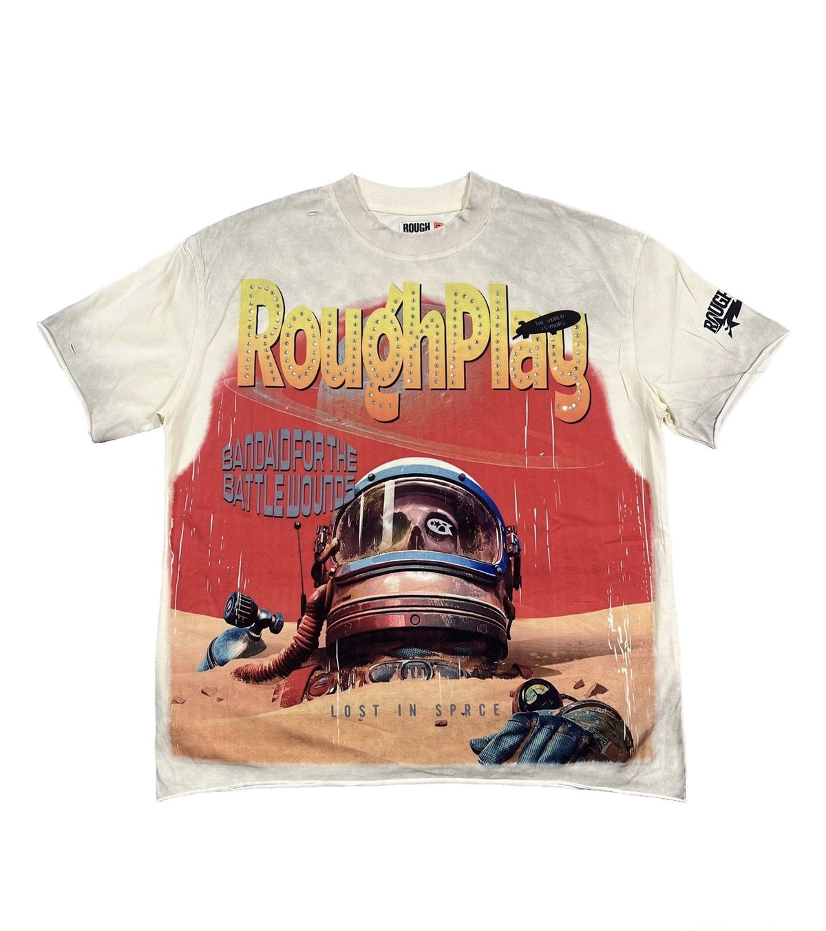 Rough Play Astronaut Graphic Short-Sleeve T-Shirt ¡ª hero