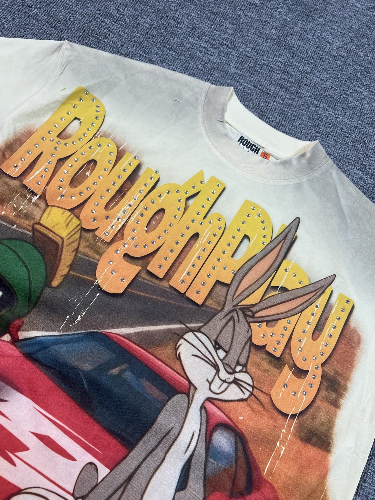 Rough Play Bugs Bunny & Marvin Graphic T-Shirt ¡ª detail