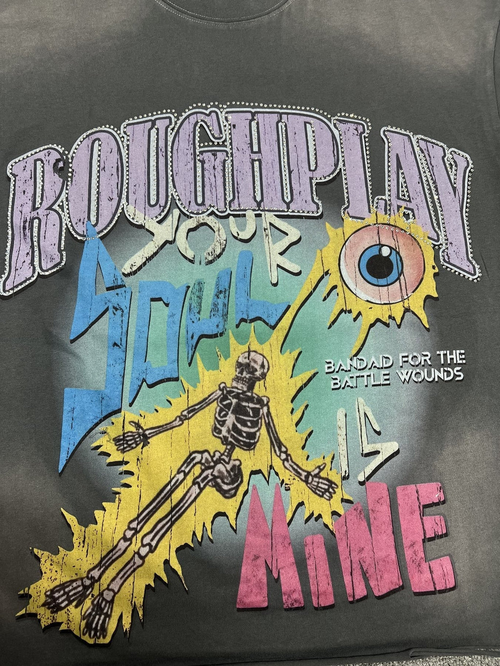 Rough Play Champion Graphic T-Shirt ¡ª detail
