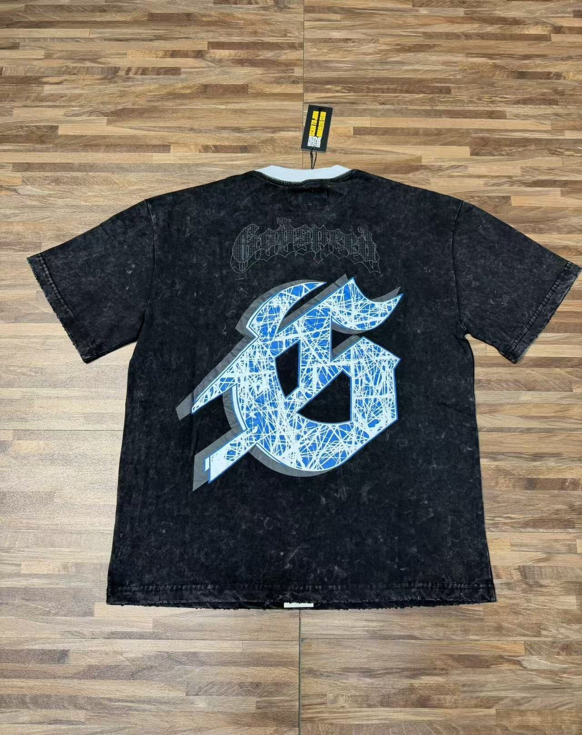 Godspeed Acid-Wash Graphic T-Shirt ¡ª back