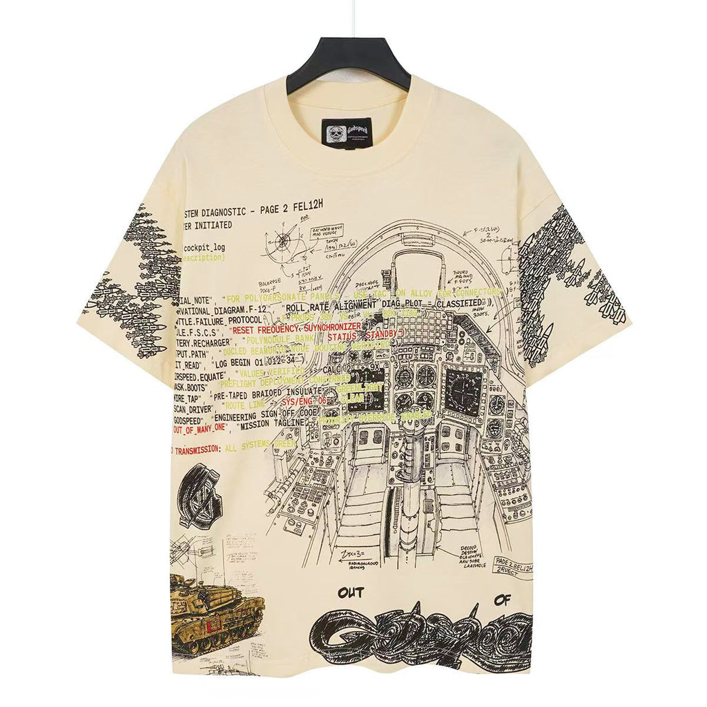 Godspeed Technical Mecha Graphic T-Shirt ¡ª hero