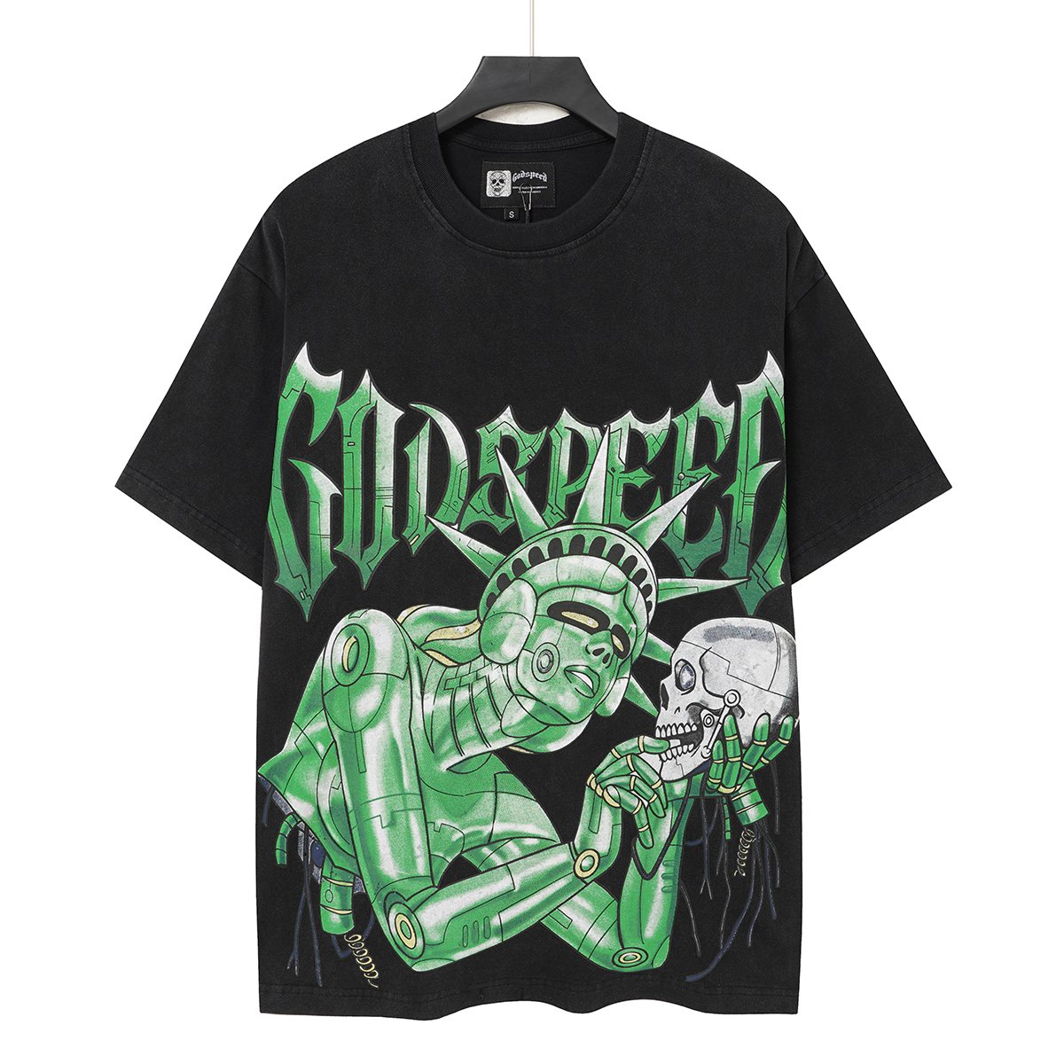 Godspeed Robot Skull Graphic T-Shirt ¡ª hero