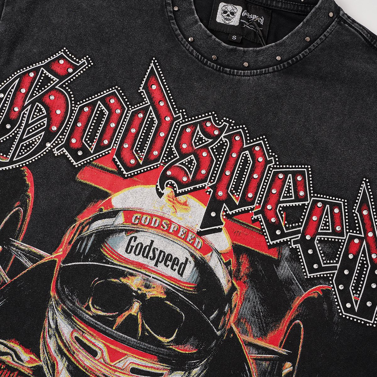 Godspeed 69 Raceway Short-Sleeve Graphic T-Shirt ¡ª detail