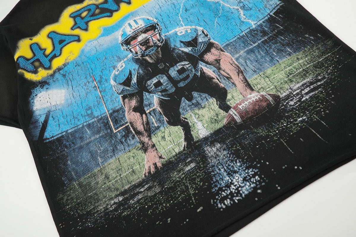 HARMONY Football Graphic T-Shirt ¡ª detail