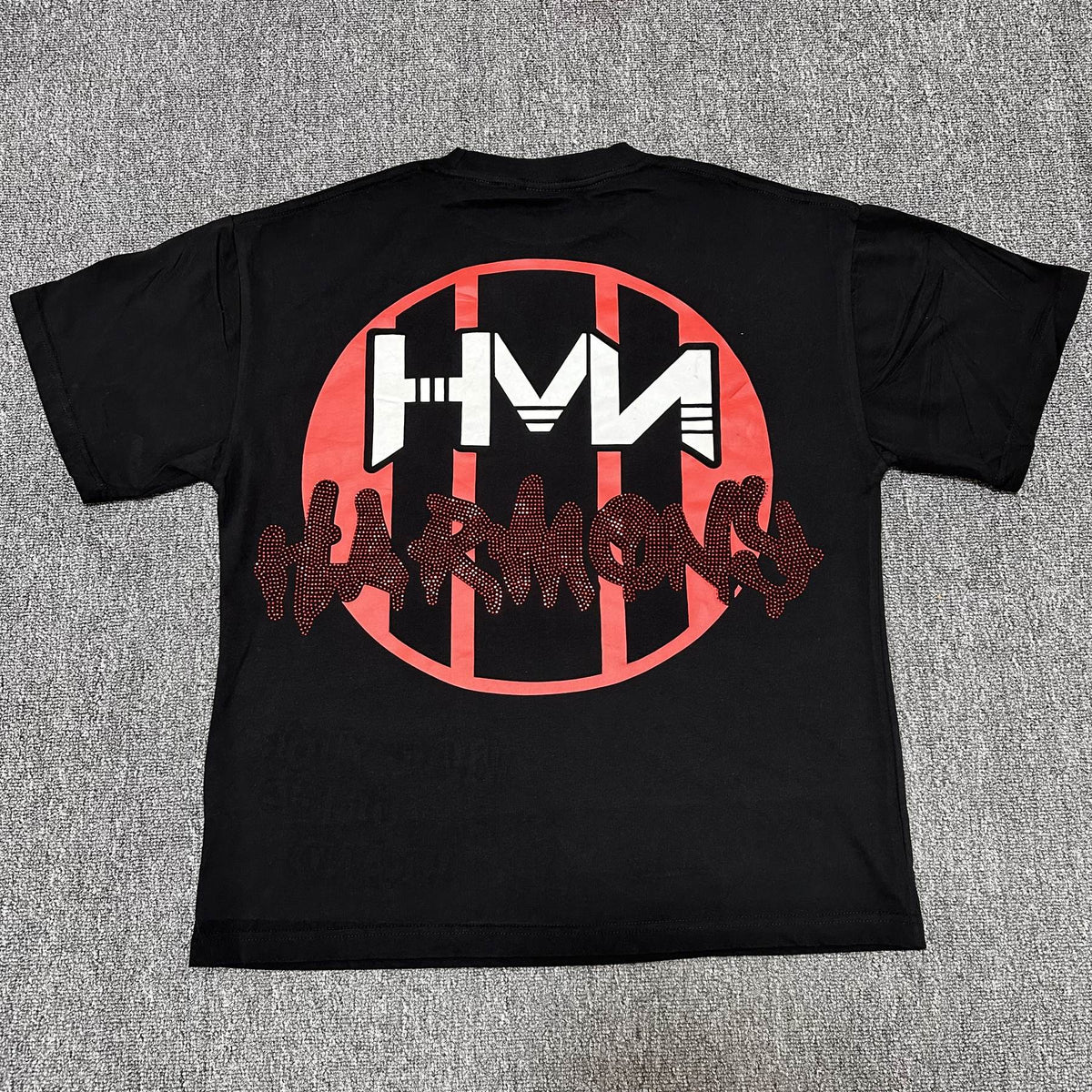 HARMONY Horror Graphic Short-Sleeve T-Shirt ¡ª back