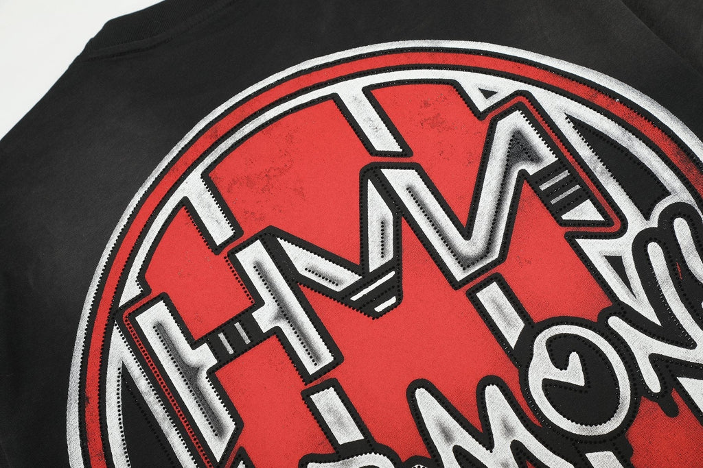 HARMONY Boxing Skeleton Graphic T-Shirt ¡ª detail