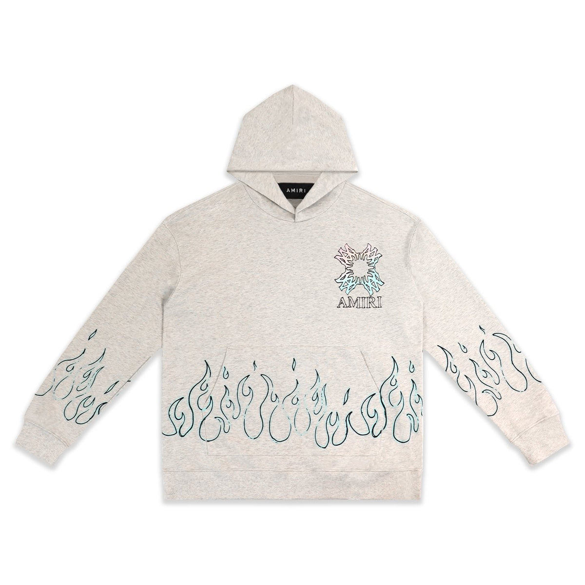 AMIRI Flame Cross Graphic Hoodie ¡ª front