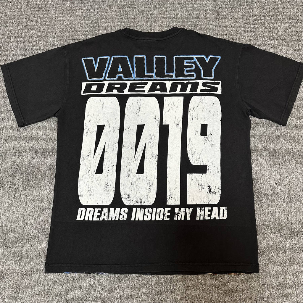 VALE USA Dreams Inside My Head Rhinestone Graphic T-Shirt ¡ª back