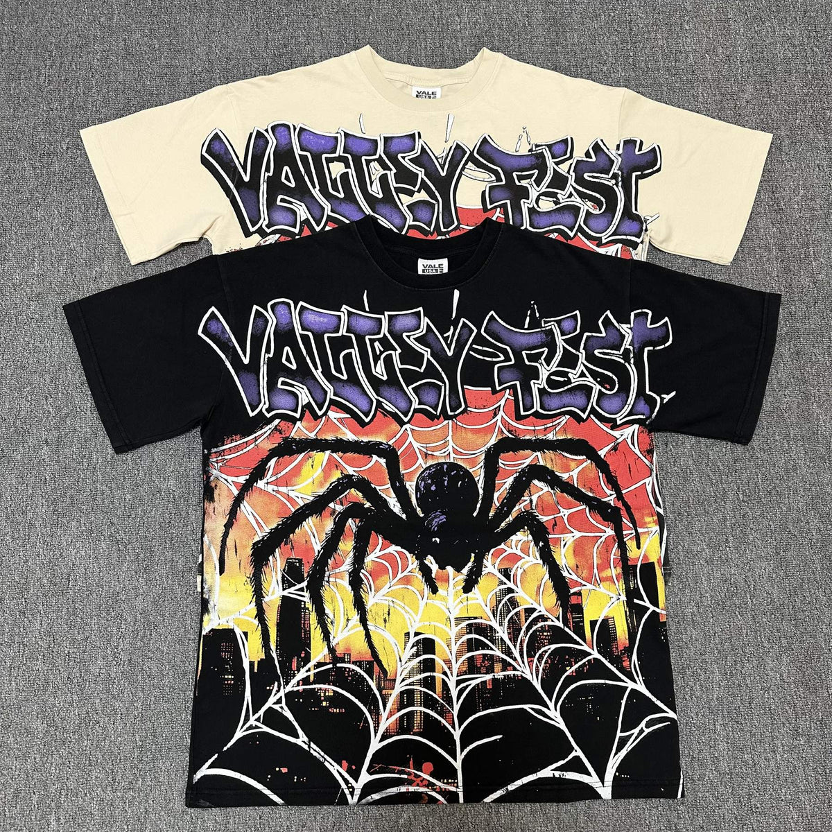 VALE USA Spider Web Graphic Short-Sleeve T-Shirt ¡ª comparison