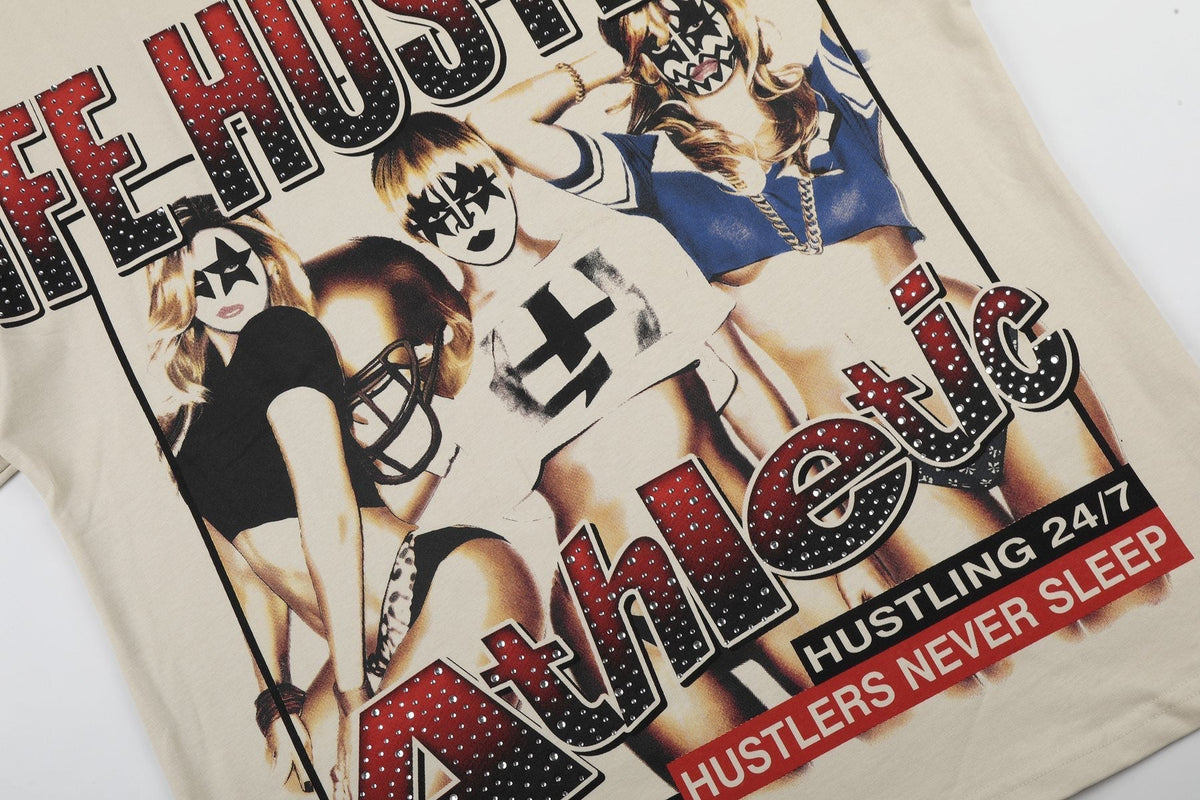 Life Hustlere Life Hustlers Athletic Short-Sleeve T-Shirt ¡ª detail