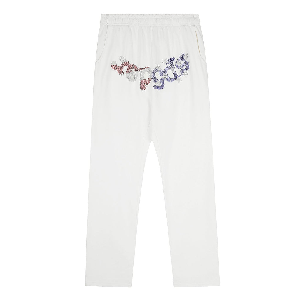 Sp5der Rhinestone Web Graphic Matching Set ¡ª front