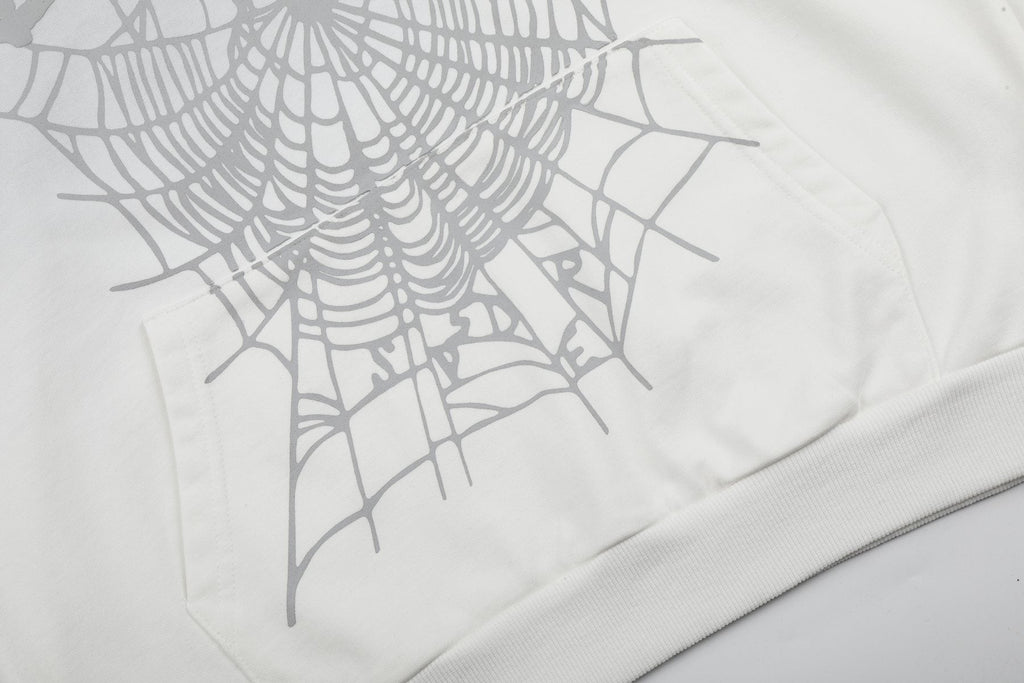 Sp5der Spider Web Hoodie & Sweatpants Set ¡ª detail