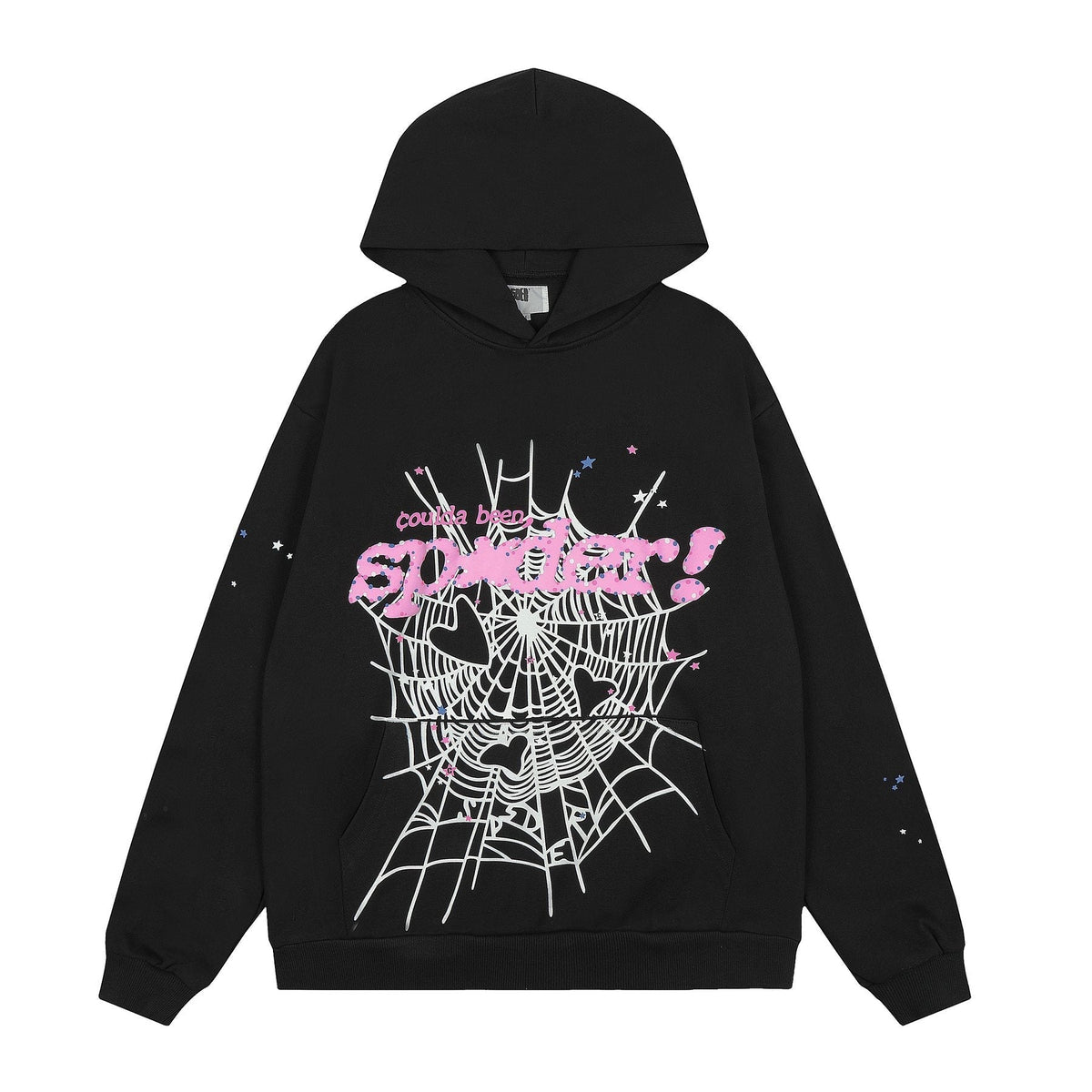 Sp5der Web & Star Graphic Matching Set - Black ¡ª front
