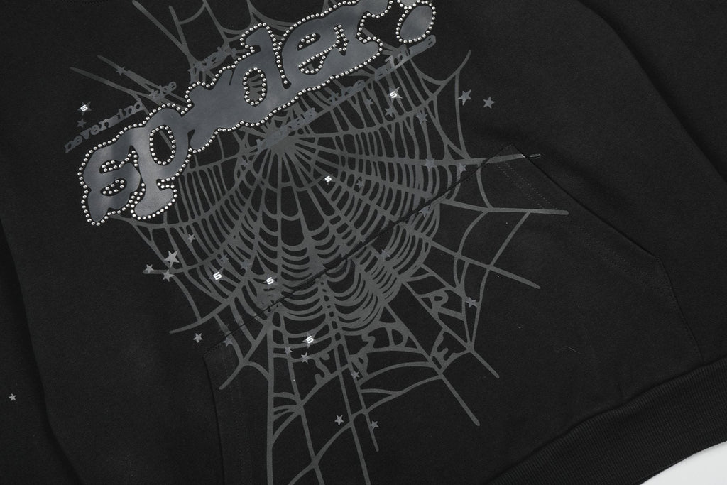 Sp5der Black Spiderweb Graphic Matching Set ¡ª detail