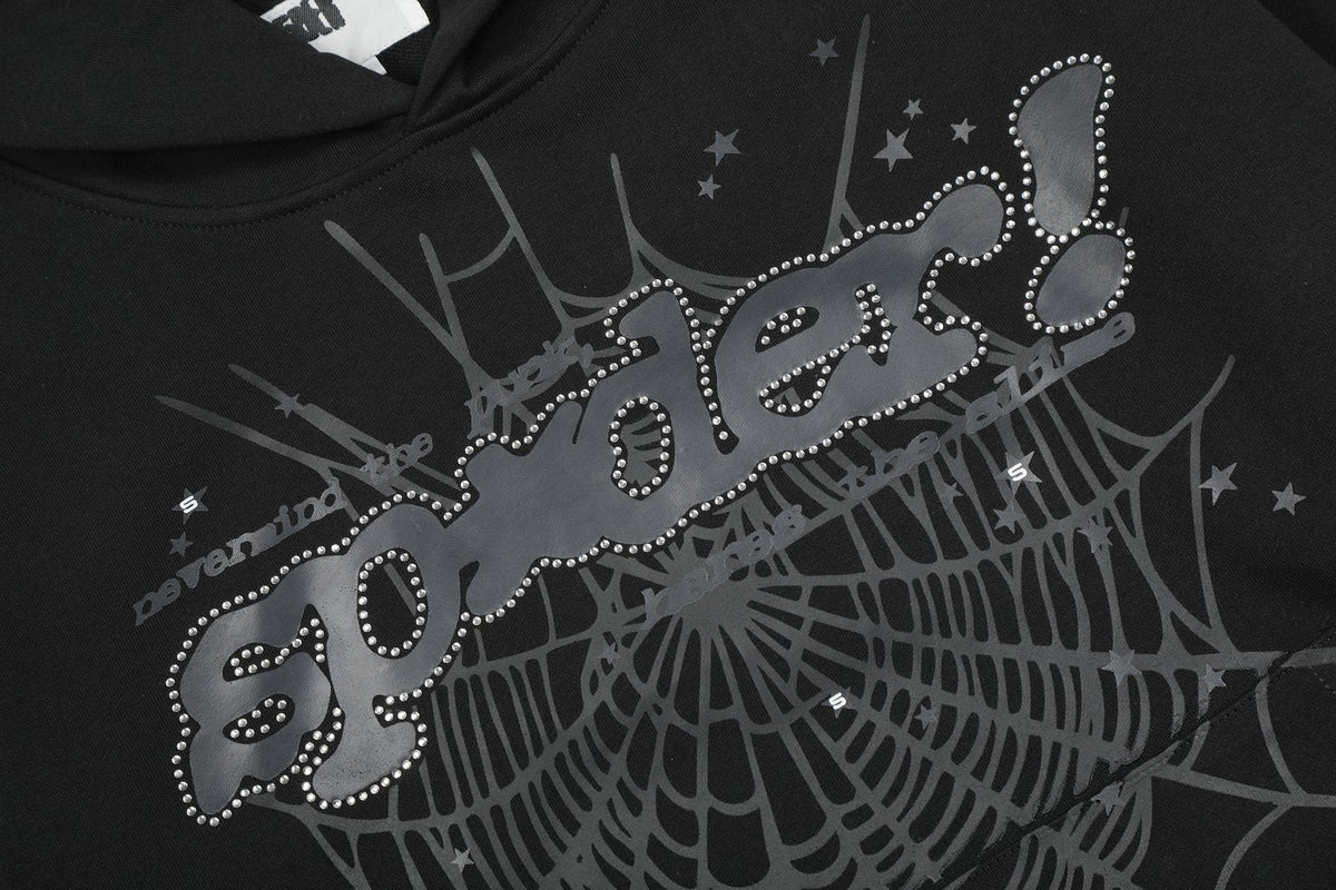 Sp5der Black Spiderweb Graphic Matching Set ¡ª detail