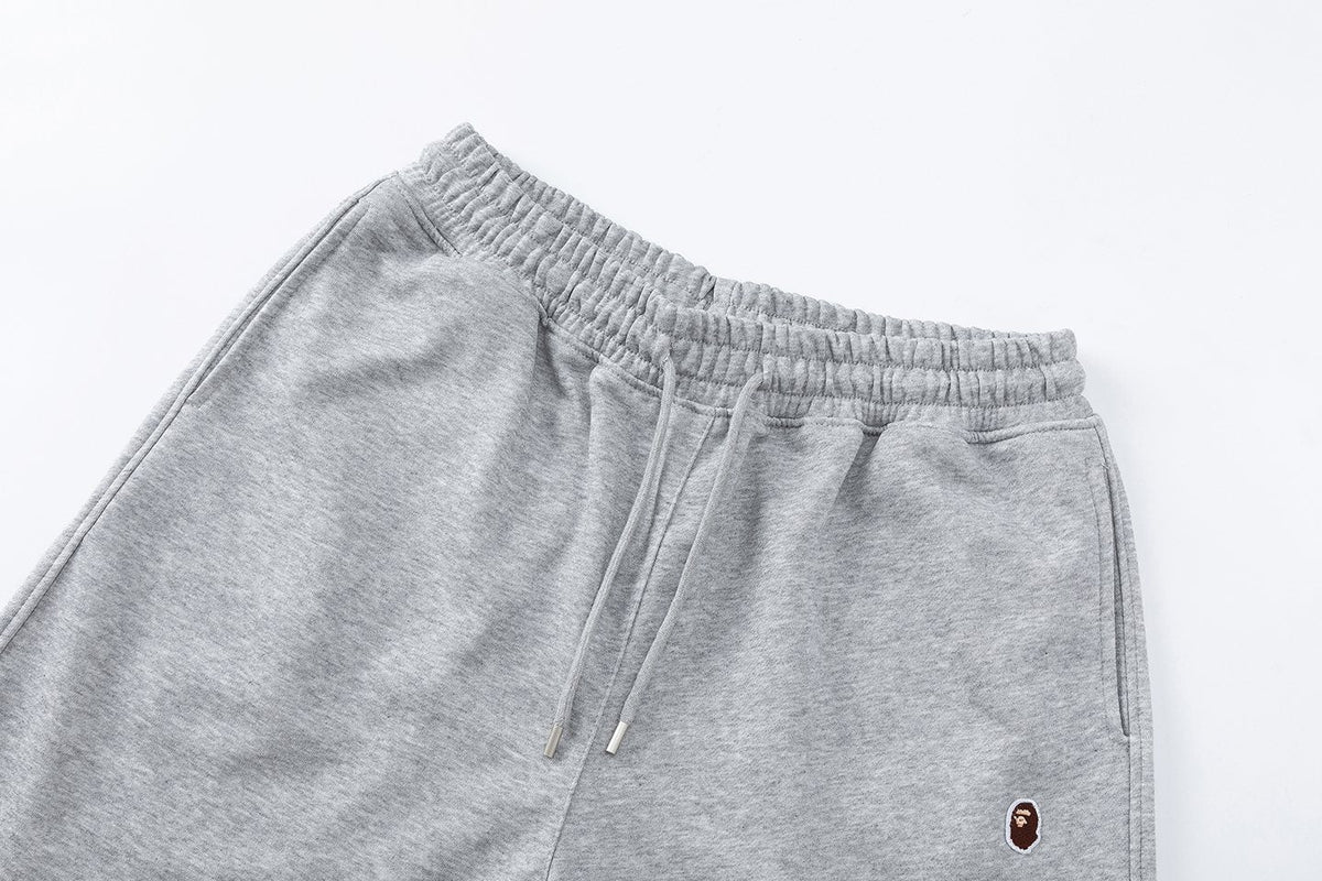 BAPE Ape-Head Logo Drawstring Shorts ¡ª detail
