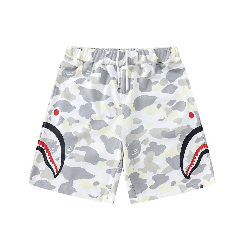 BAPE Shark Mouth Camouflage Shorts ¡ª hero