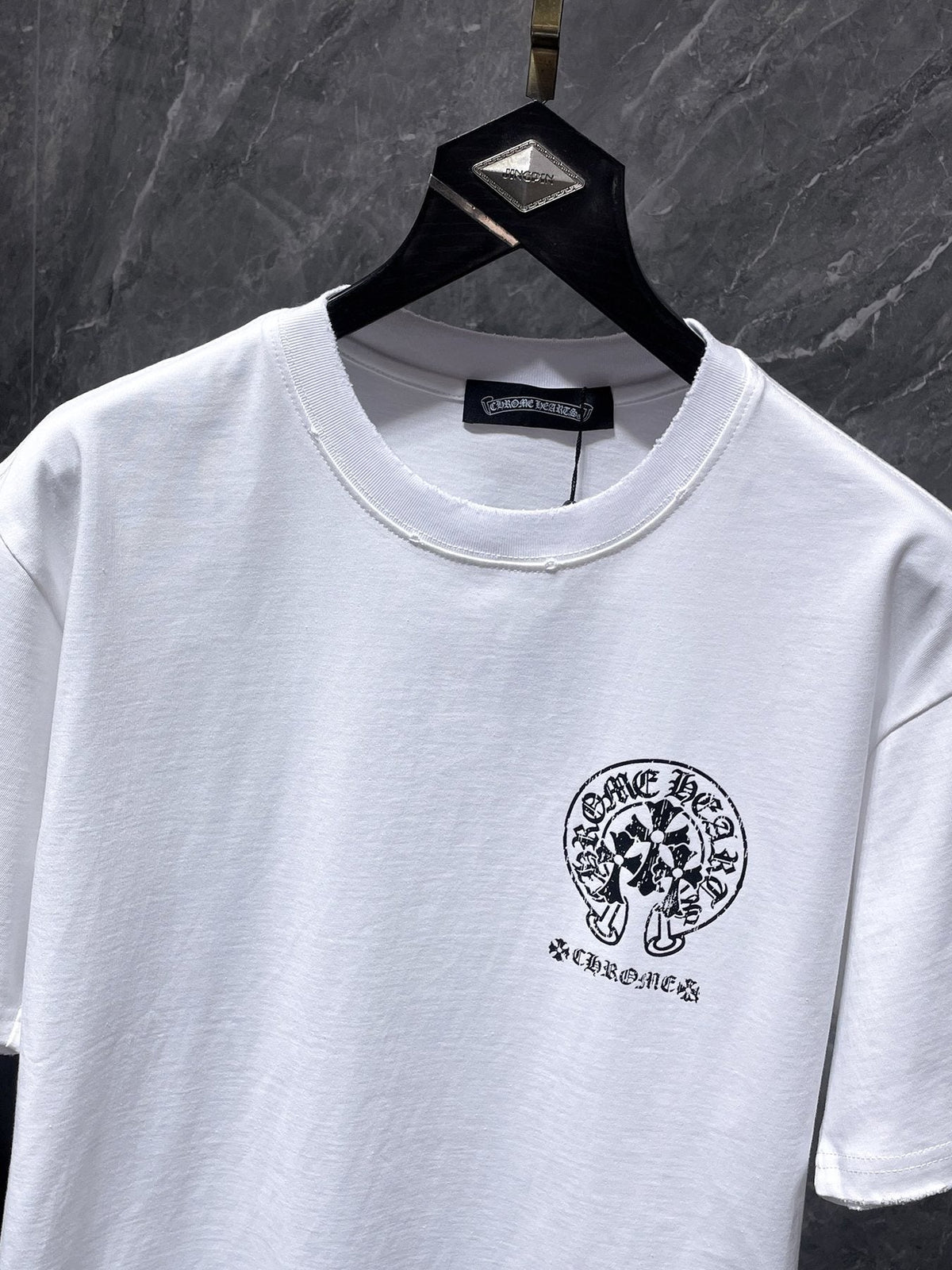 Chrome Hearts Horseshoe Cross Graphic T-Shirt ¡ª detail