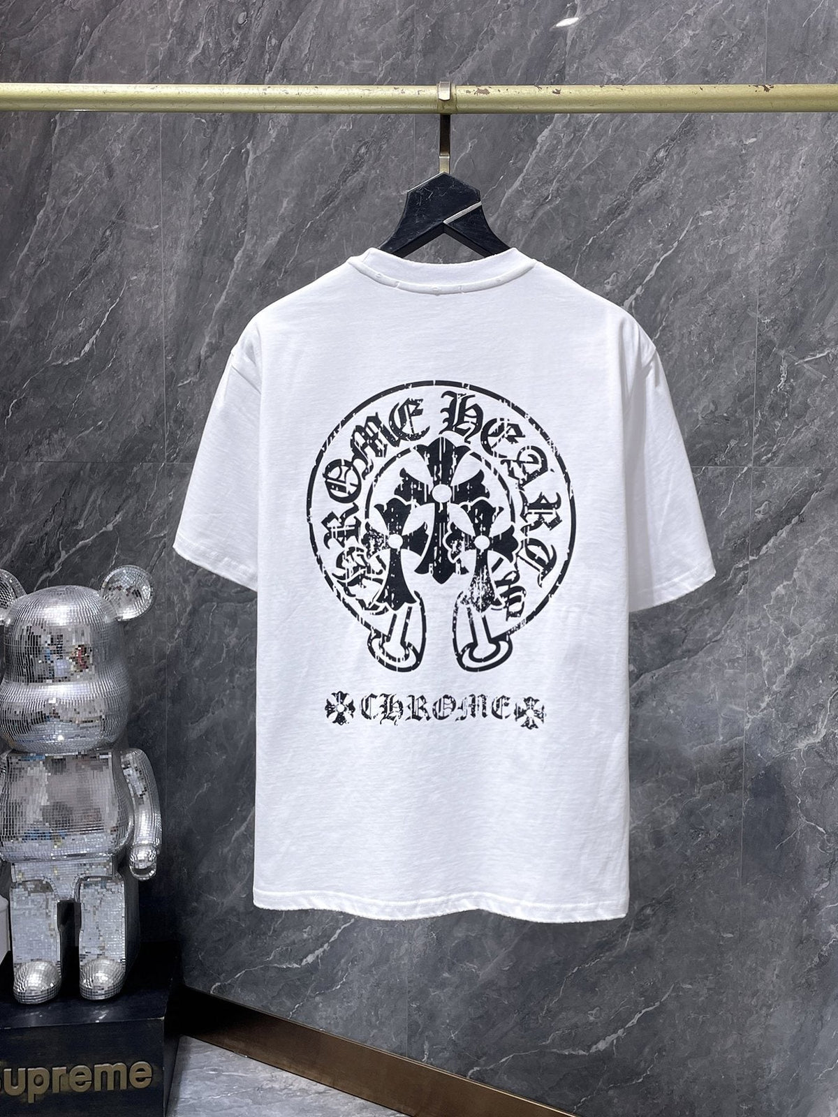 Chrome Hearts Horseshoe Cross Graphic T-Shirt ¡ª back