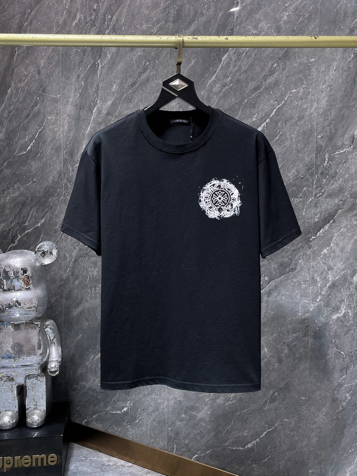 Chrome Hearts Cross Floral Back Graphic T-Shirt ¡ª hero