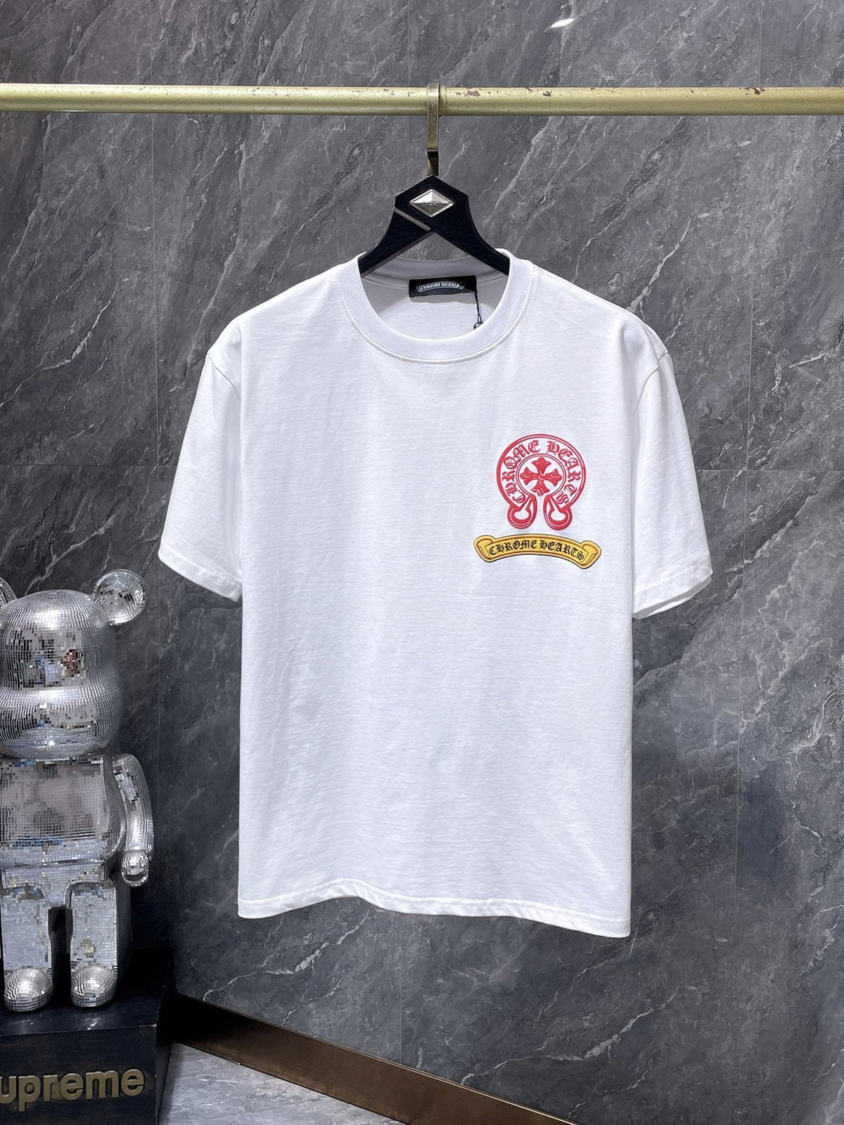 Chrome Hearts Multicolor Horseshoe Graphic T-Shirt ¡ª front