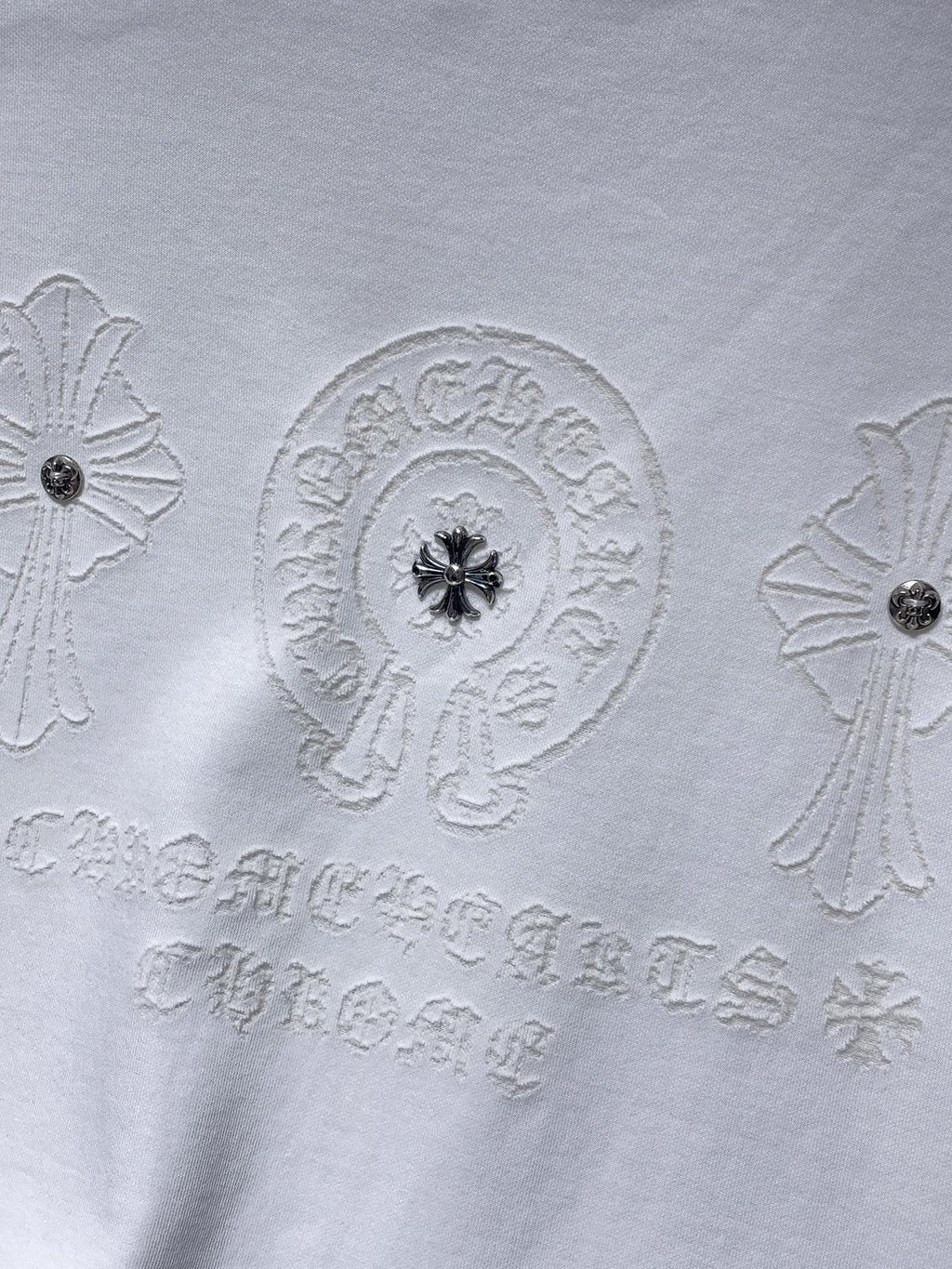 Chrome Hearts Horseshoe Graphic Short-Sleeve T-Shirt ¡ª detail