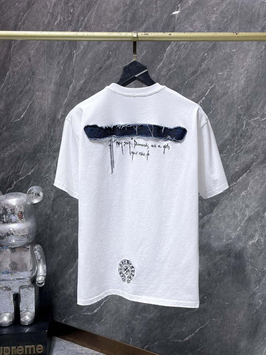 Chrome Hearts Cross Patch Graphic T-Shirt ¡ª back