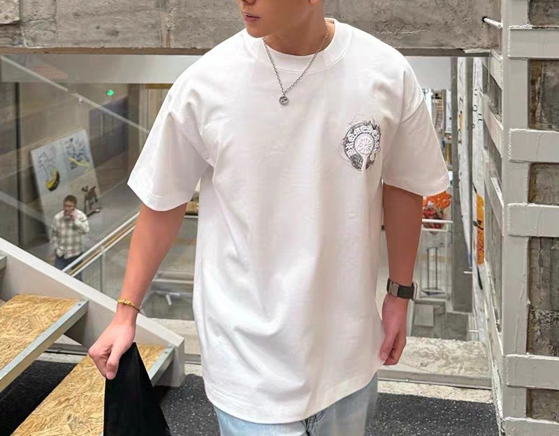 Chrome Hearts Horseshoe Graphic Short-Sleeve T-Shirt ¡ª context