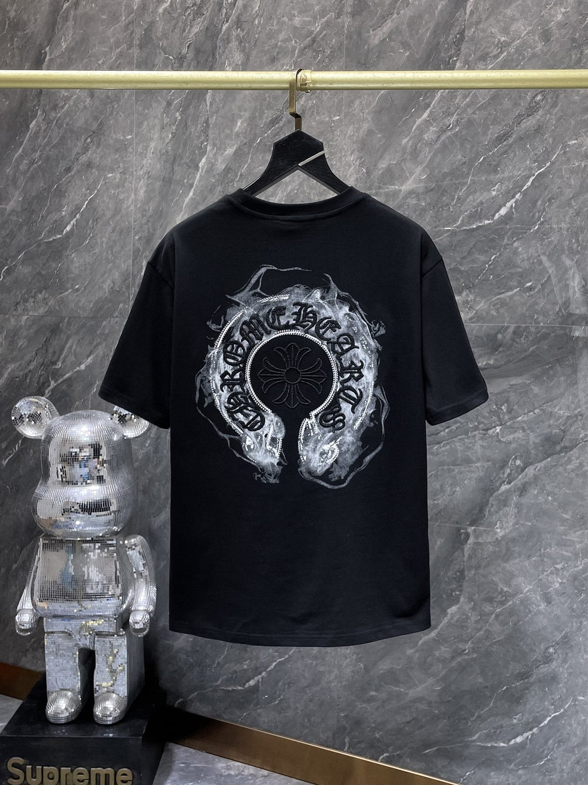 Chrome Hearts Horseshoe Graphic Short-Sleeve T-Shirt ¡ª back