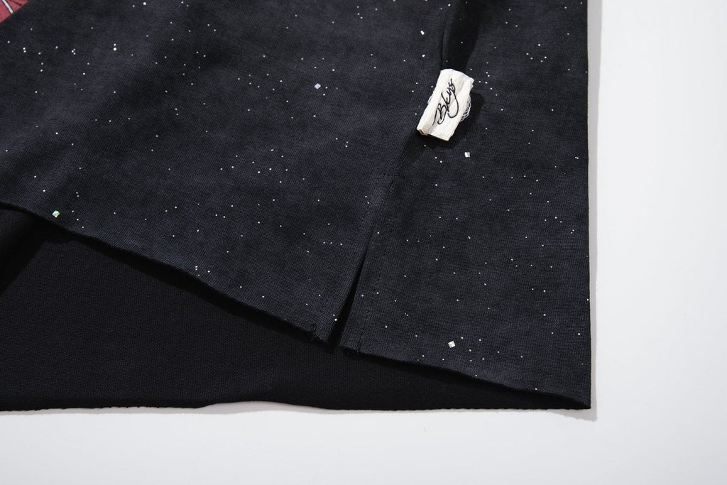BKYS Revival Dreams Portrait Rhinestone T-Shirt ¡ª detail
