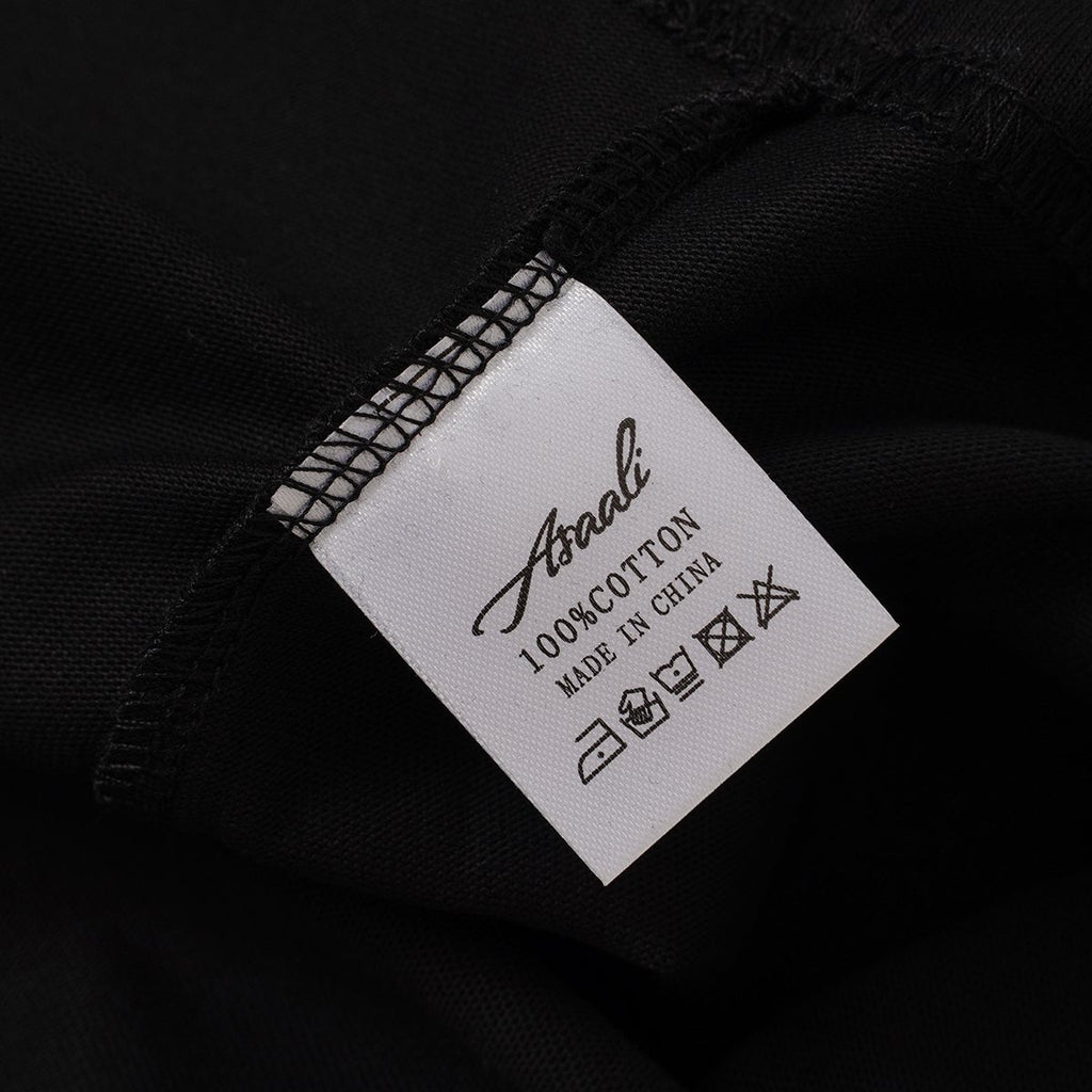Asaali Abstract Graphic T-Shirt ¡ª neck_label