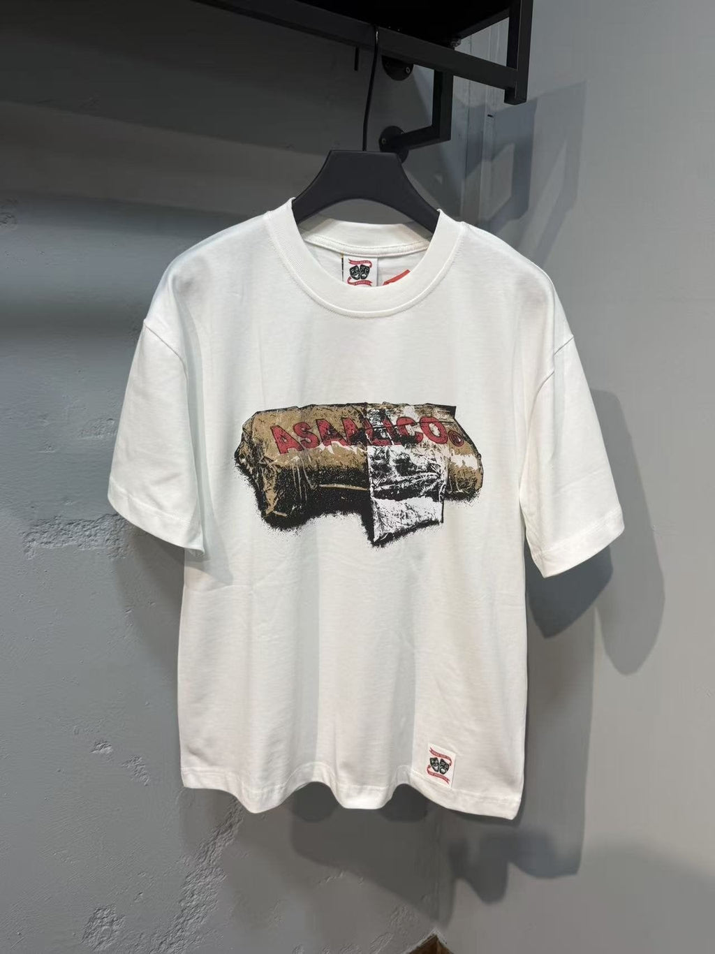 ASAALL Distressed Graphic Short-Sleeve T-Shirt ¡ª front