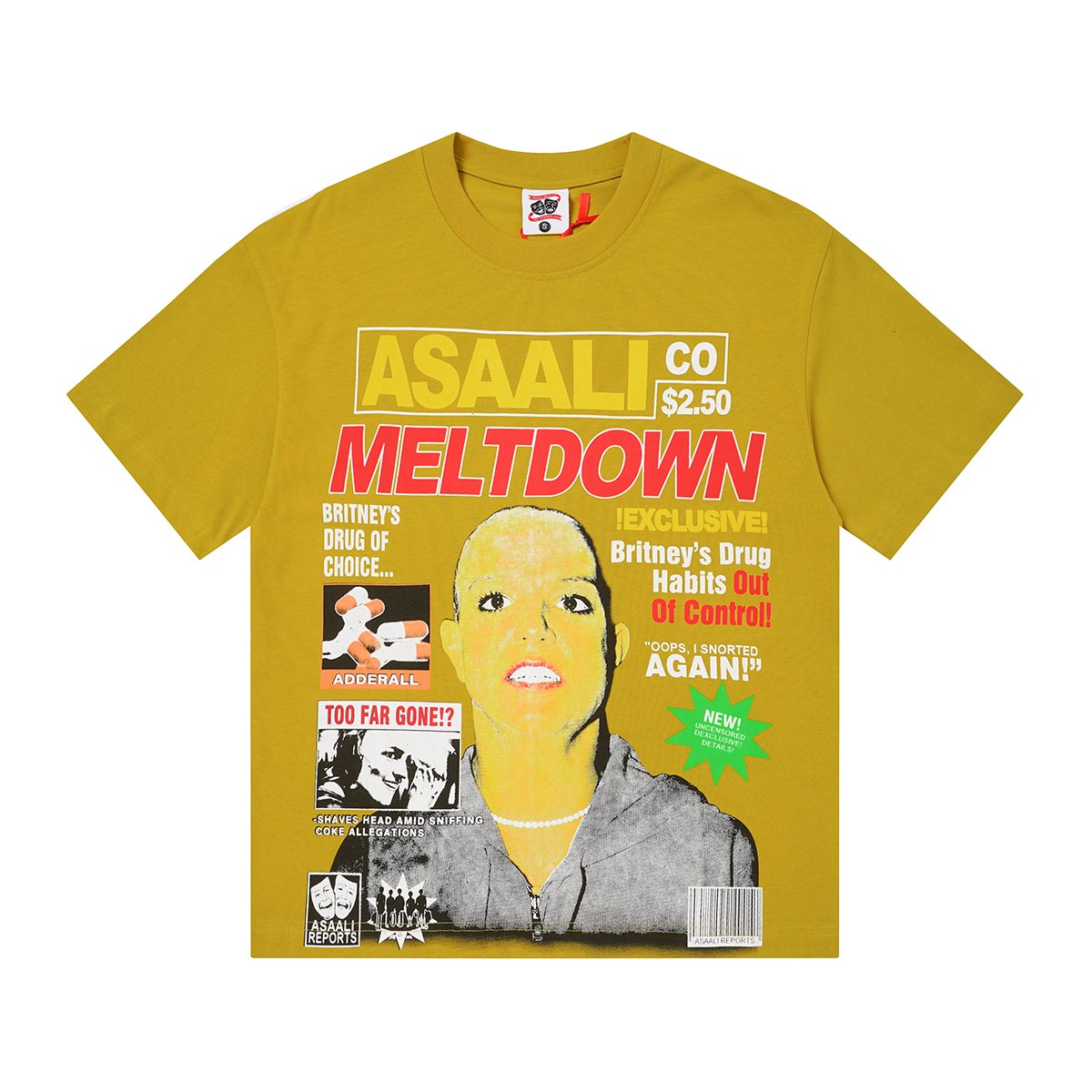 ASAALL Collage Graphic T-Shirt ¡ª front