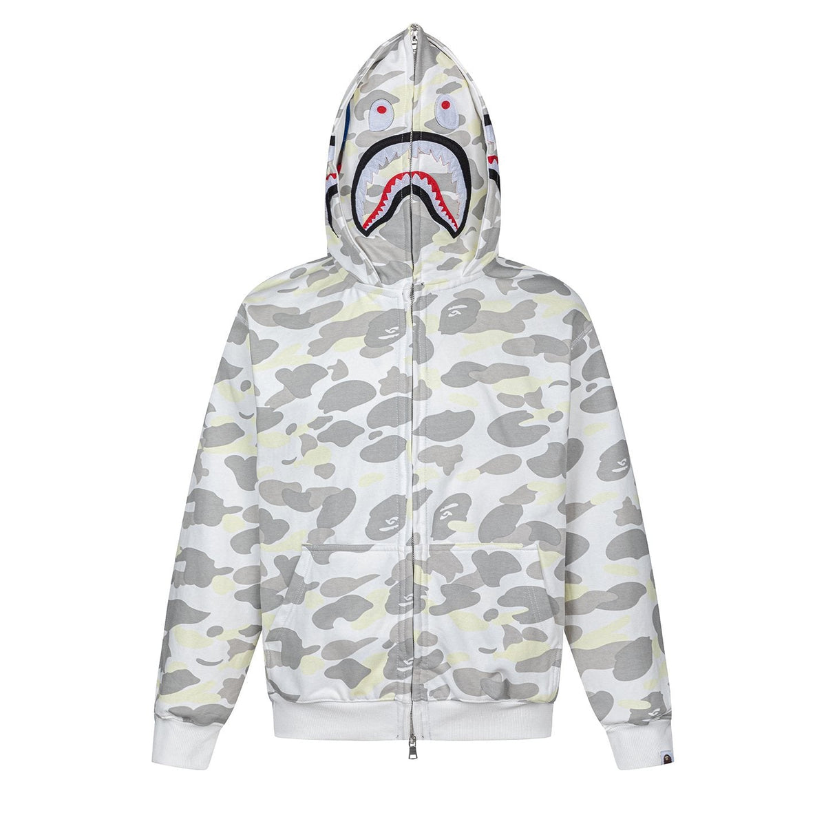 BAPE Shark Camo Full-Zip Hoodie ¡ª hero