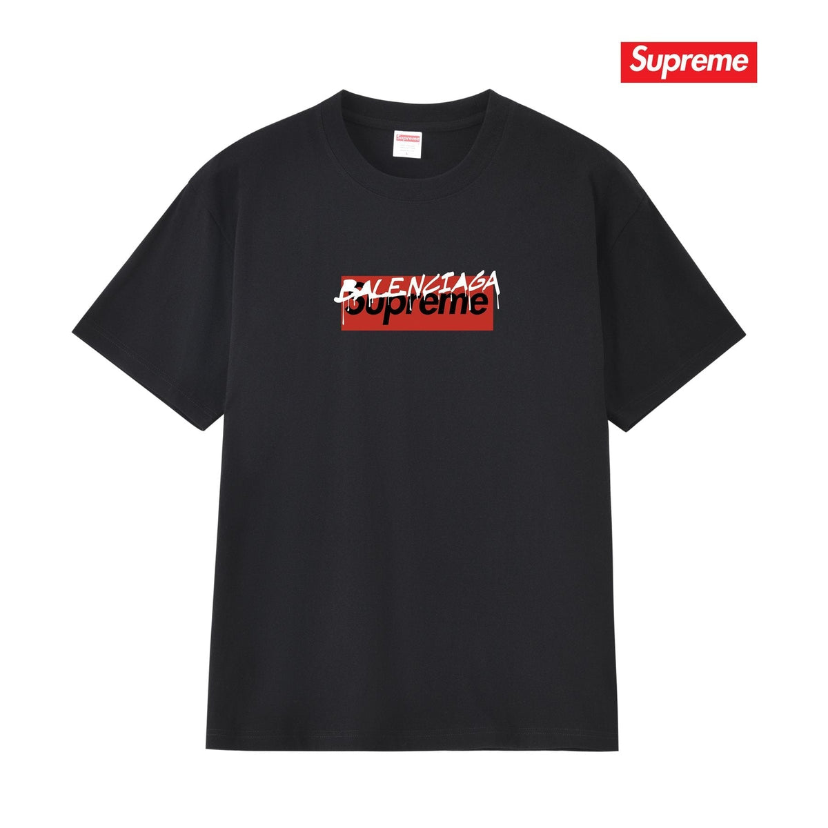 Supreme Balenciaga-Style Box Logo T-Shirt ¡ª hero