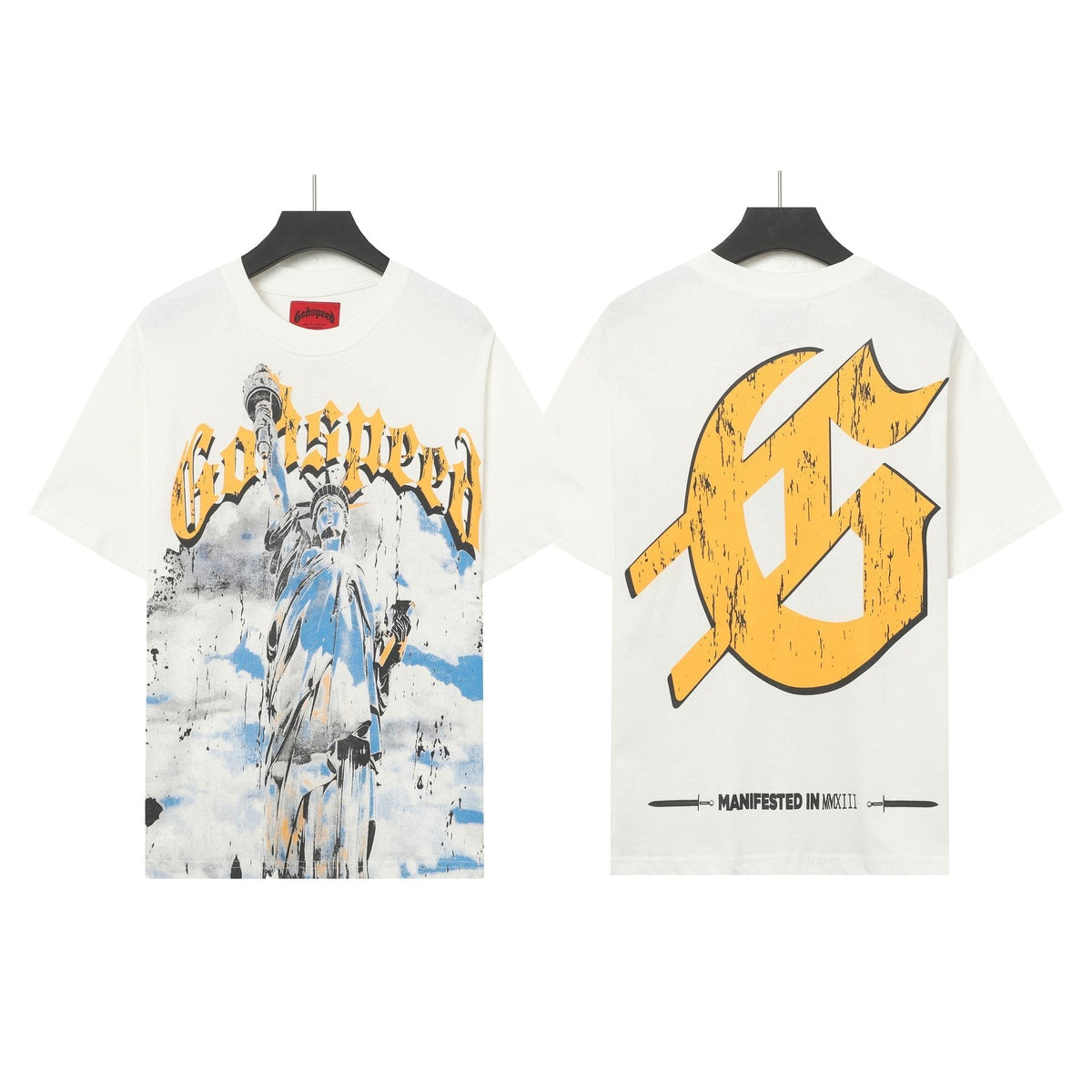 Godspeed 5010 Statue Graphic T-Shirt ¡ª comparison