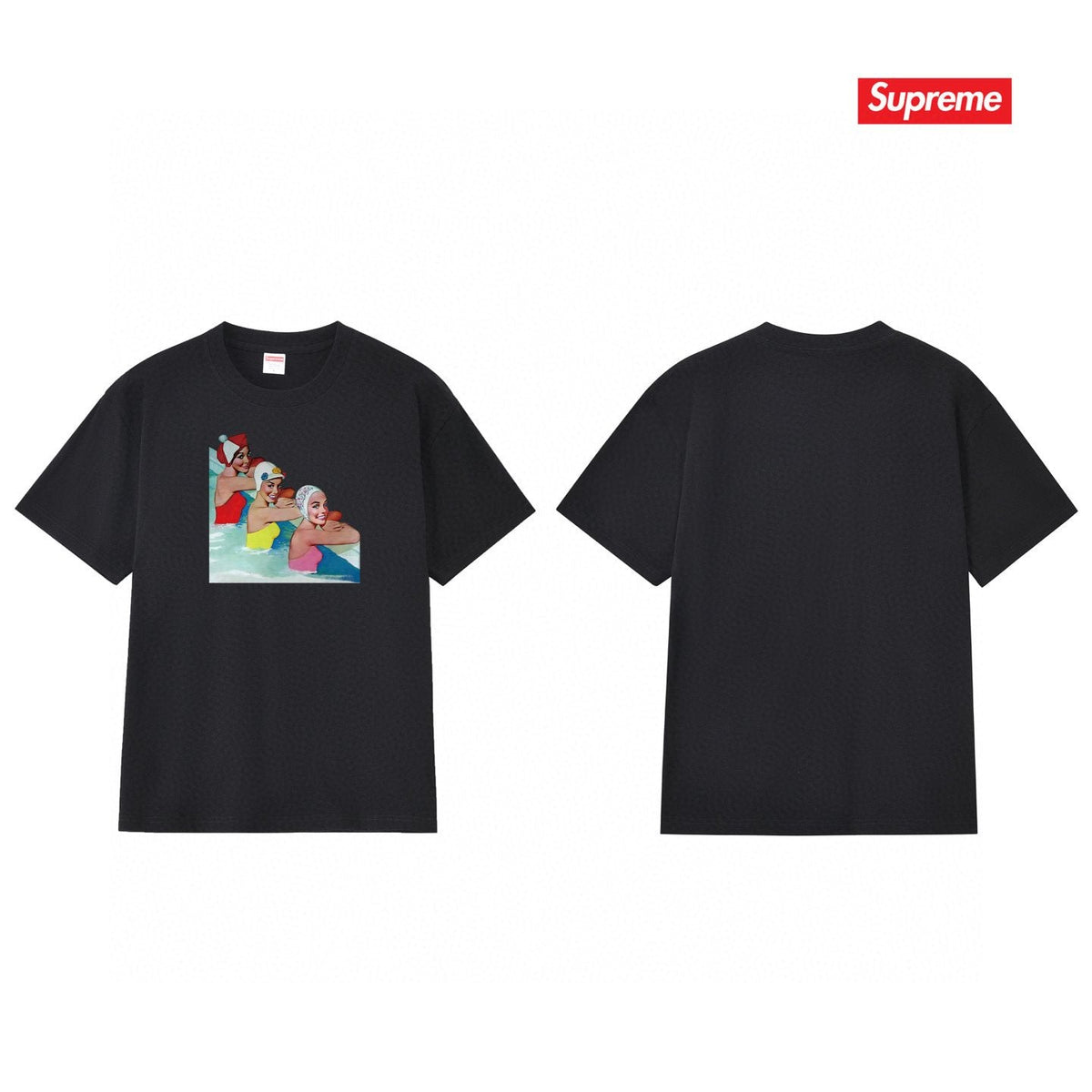 Supreme Swimmer Pool Graphic T-Shirt ¡ª back