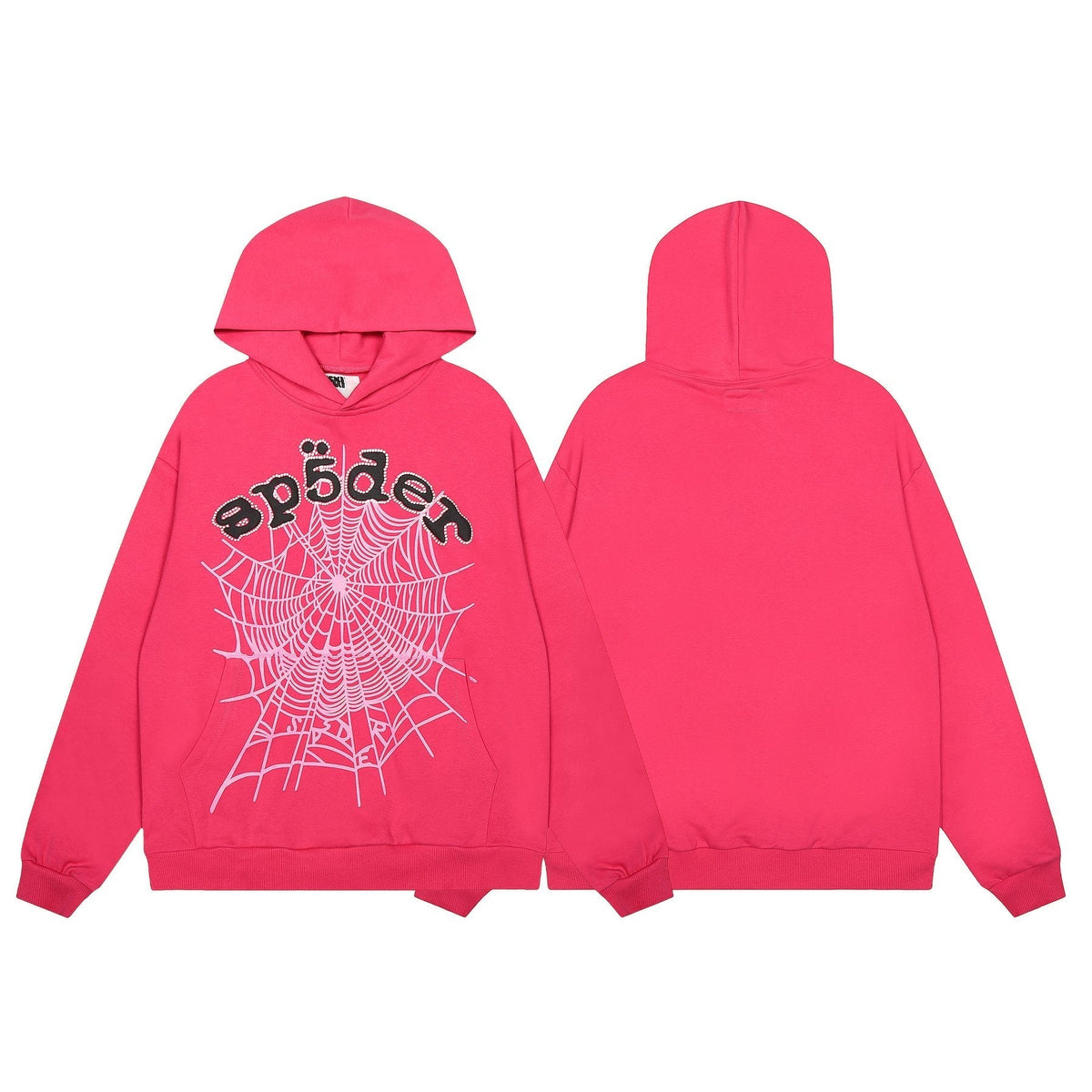 Sp5der Spiderweb Graphic Pullover Hoodie ¡ª hero