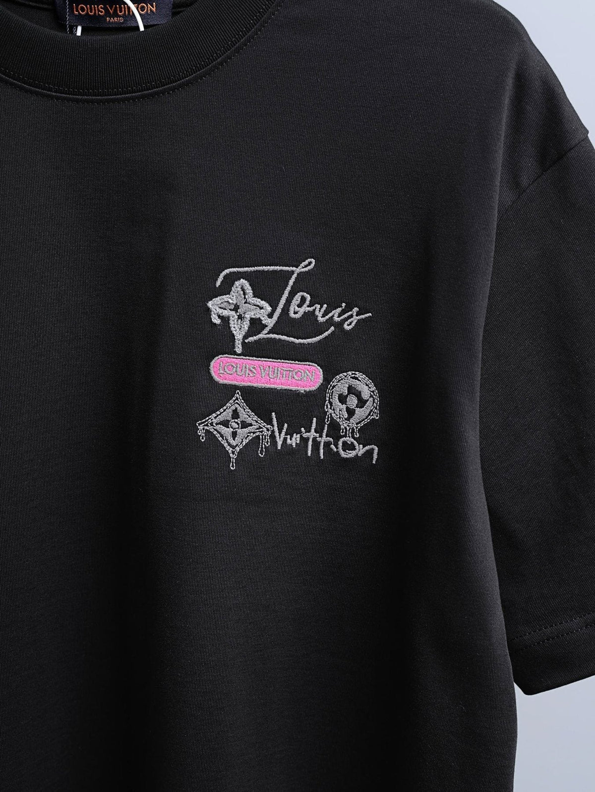 Louis Vuitton*LV Script Graphic T-Shirt ¡ª detail