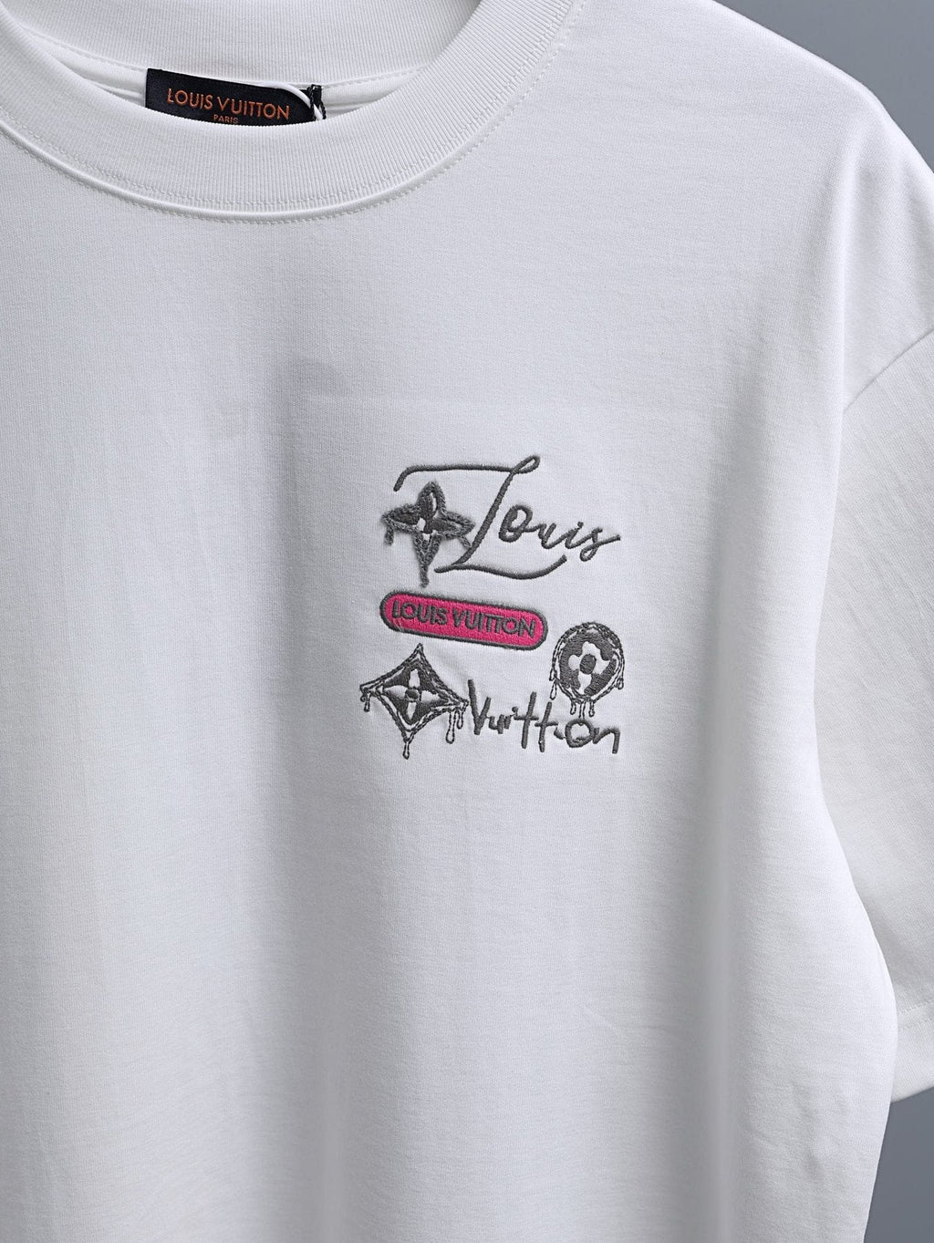Louis Vuitton*LV Script Graphic T-Shirt ¡ª detail