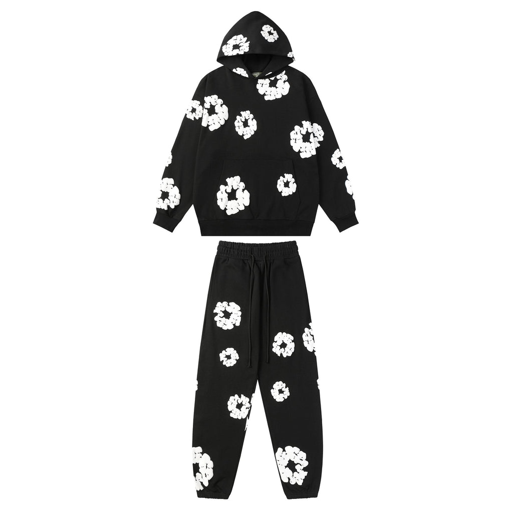 DENIM TEARS Floral Graphic Hoodie & Sweatpants Set ¡ª hero