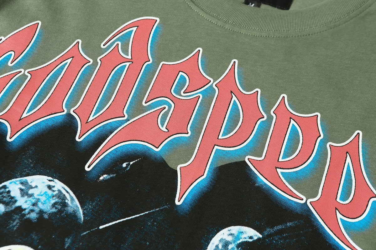 Godspeed Skeleton Chess Graphic T-Shirt ¡ª detail