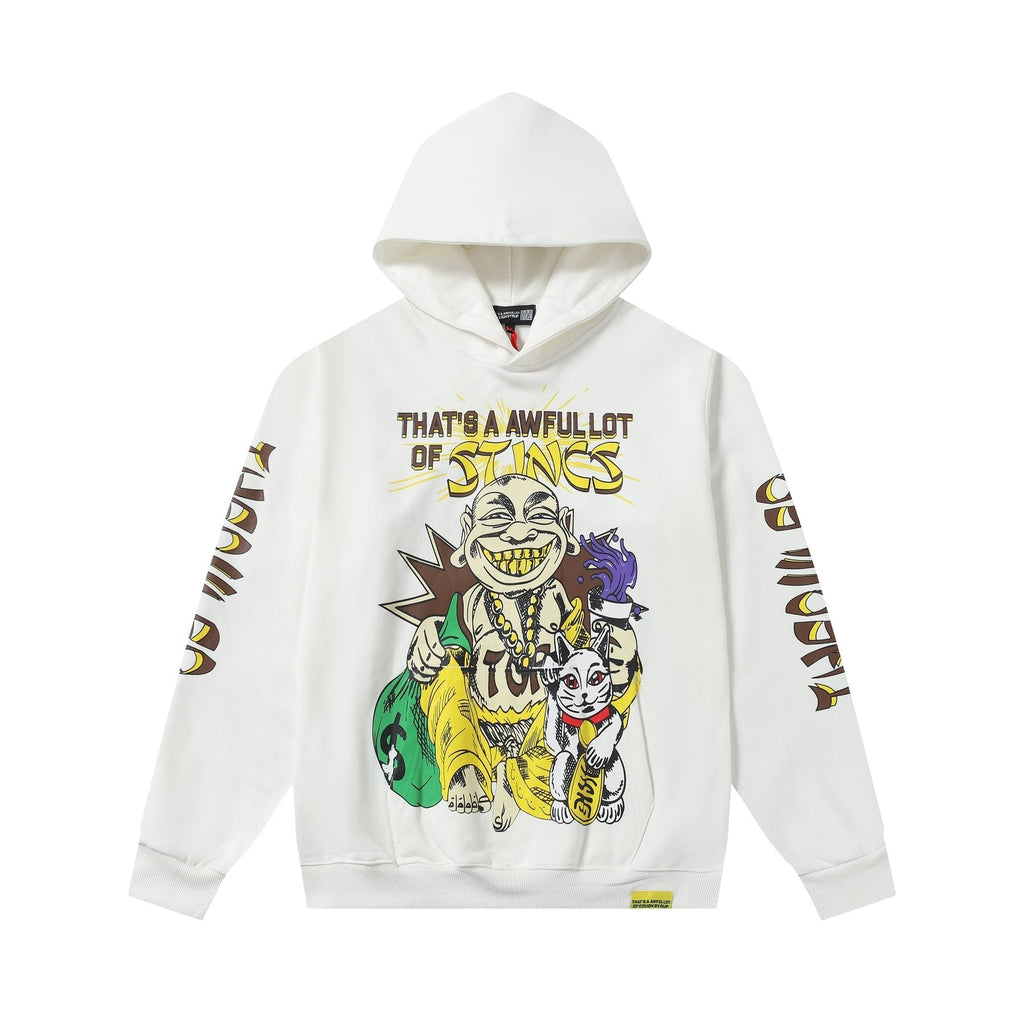 THAT'S A AWFUL LOT OF COUGH SYRUP Stings Character Graphic Hoodie ¡ª hero