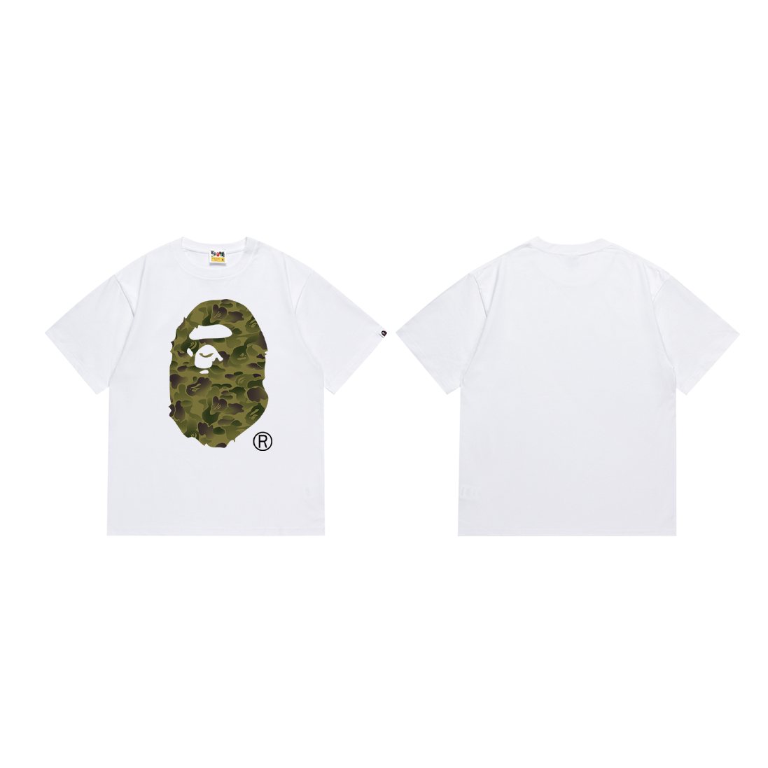BAPE Camo Ape-Head Graphic T-Shirt ¡ª front