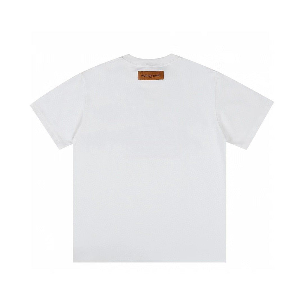 Supreme LV-Style Graffiti Graphic T-Shirt ¡ª back