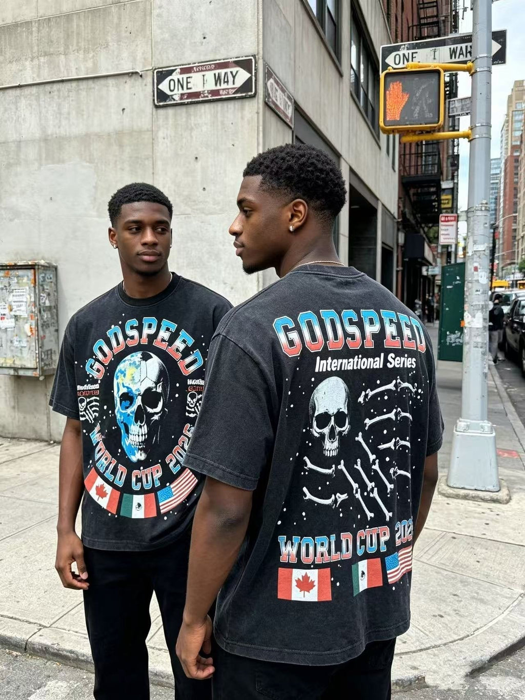 Godspeed World Cup 2026 Skull Globe T-Shirt ¡ª context