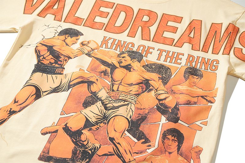 VALE USA King of the Ring Boxing Graphic T-Shirt ¡ª detail
