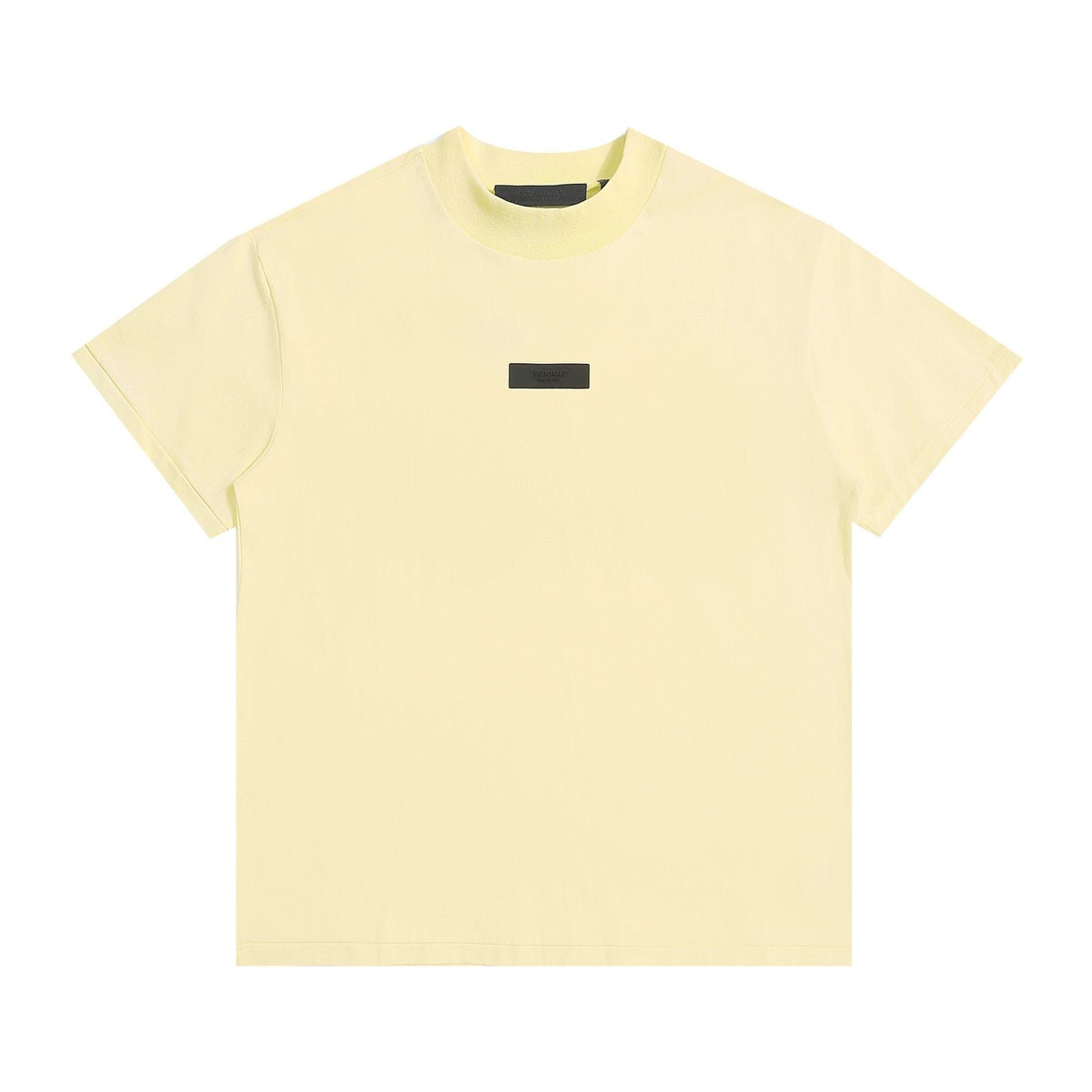 Fear of God Essentials Rectangular Patch Oversized T-Shirt ¡ª front